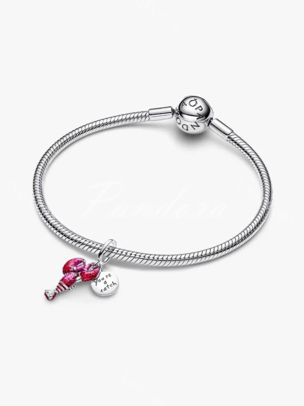 Pandora Lobster Dangle Charm